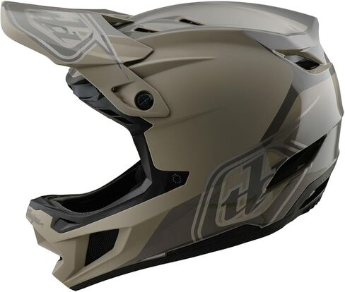 Troy Lee Designs D4 polyacrylite خوذة ، Shadow Black ، XL in Saudi Arabia