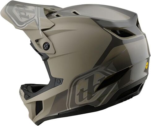 Troy Lee Designs D4 polyacrylite خوذة ، Shadow Black ، XL in Saudi Arabia