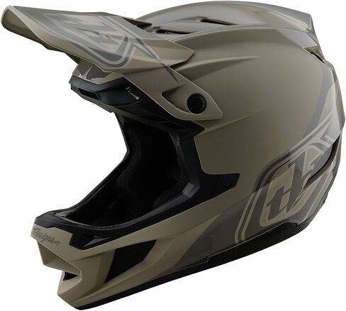 Troy Lee Designs D4 polyacrylite خوذة ، Shadow Black ، XL in Saudi Arabia