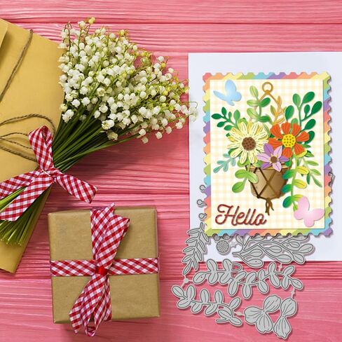 غلوبللاند القطع القطع يموت من أجل DIY Scrapbooking Metal Flower Branch Cut Die Dies Cuts Die Cuts for Card in Saudi Arabia