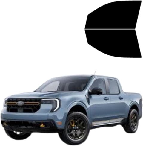 Precut Tint Kit Film Nano Carbon Film for Ford Maverick 4DR Truck 2022-2025 DRIVER و RADENGER Windows COMPUTER in Kuwait