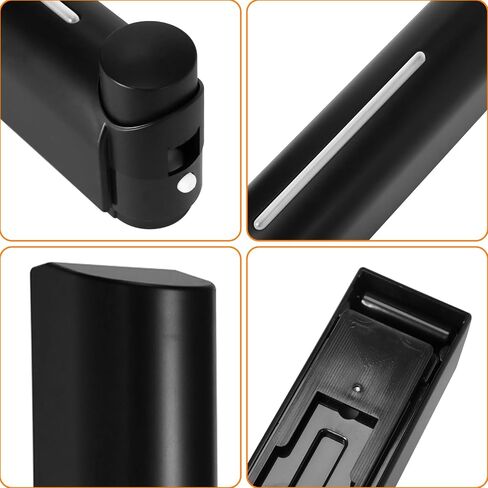 Shower Soap Dispenser, 3-Chamber 420ml Shampoo Conditioner Dispenser Wall Mounted Shower Shampoo Conditioner Dispenser and Organizer for Bathroom Kitchen Hotel(Black) in Saudi Arabia