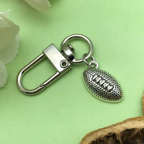 Sailanzi 60pcs Alloy Antique Silver Sports Ice Hockey Set Series Pendant Jewelry Making DIY Keychain Earrings Pendant Various Design Charms for Jewelry Making Bracelets Necklace (SN248) in Kuwait