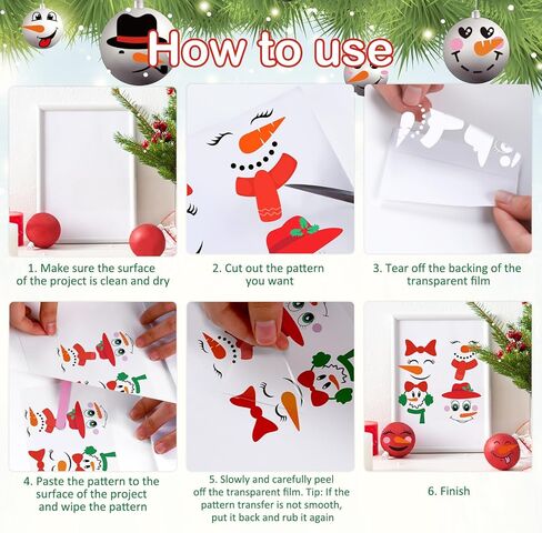 16 Sheets Vintage Christmas Rub on Transfers for Crafts and Furniture Xmas Santa Snowman ReindeerTransfer Stickers Rub on Decals for Scrapbook DIY Wood Fabric Journal Dairy Envelope Crafts in Kuwait