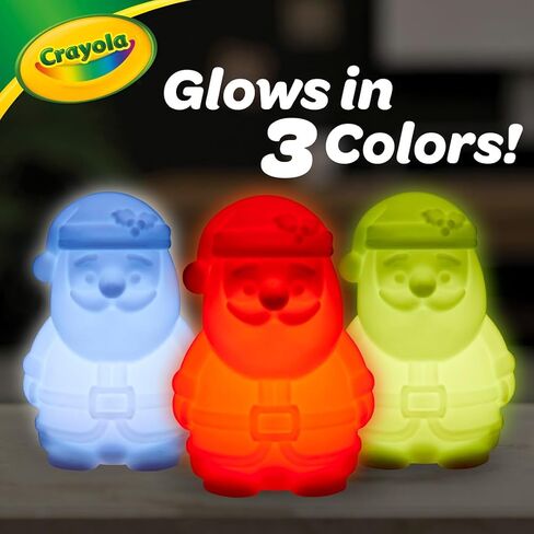 Crayola Light Ups Reindeer ، لعبة إضاءة لإعادة تضييقها للأطفال ، ديكور الرنة ، الوهج في The Dark ، Holiday Gift for Kids ، Age 5+ in Saudi Arabia