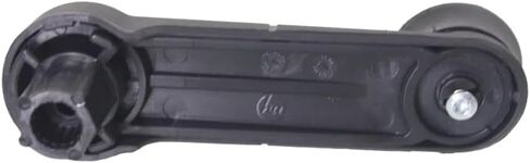 Karparts360 لفورد F-250 / F-350 Window Crank 1994 95 96 97 98 1999 سائق أو جانب الركاب | قطعة واحدة | الجبهة | سوداء سوداء | البلاستيك | F37Z1023342A in Saudi Arabia