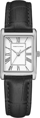 Roberto Marino RM1702 Women’s Watch - الكوارتز الياباني ، حزام جلدي ، 3 أجهزة الصراف الآلي مقاومة للماء ، أسلوب فستان عتيق in Kuwait