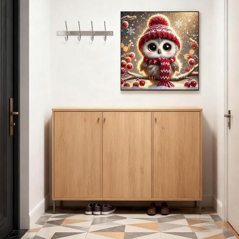 مجموعات الطلاء الماس عيد الميلاد للبالغين ، و Santa Claus & Christmas Reindeer Diamond Art Kits للمبتدئين ، DIY 5D Full Drill Round Gem Gem Craft Home Wall Decor Gift (14x14inch) in Kuwait