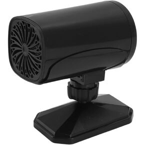 Generic Car Heater Fan Portable Car Window Defroster with Battery Charger, 1500mAh Battery Powered Space Heater for Small Areas with Anti Tilt Design Safe for Cars Office Indoor Use in Saudi Arabia