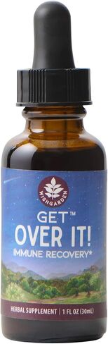 WishGarden Herbs Get Over It! - Herbal Immunity Recovery Supplement & Immune Booster Tincture, Provides Immunity Boost to Help Eliminate Stubborn Conditions, Immune Support, Lung Support, Biotic, 2oz in Saudi Arabia