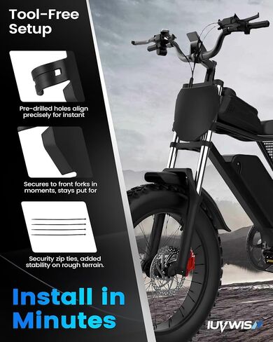 Electric Bike Number Plate E Bike Front Plate Compatible Fit for Ridstar Q20 Super 73 S1 S2 Y1 RX Macfox X1S X1S X X2 Commuter EBike Electric Mountain Bike Black in Saudi Arabia