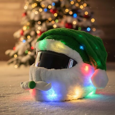 تغطية خوذة دراجة نارية كبيرة للغاية في عيد الهالوين تغطية القبعة اليقطين 18.78 × 15.75 بوصة غطاء خوذة شبح مع الضوء للرجال هدية in Kuwait