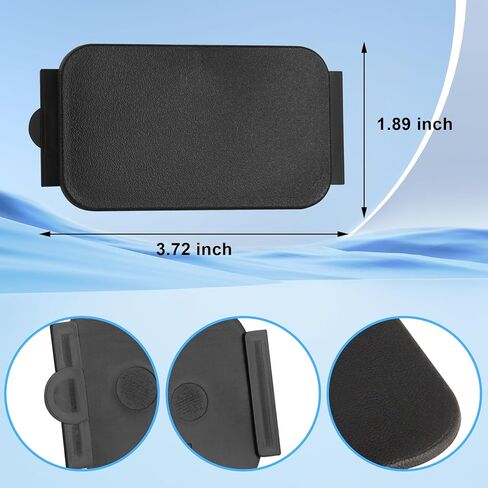 Truck Bed Rail Cap Stake Pocket Cover Plastic Bedrail Insert Plug Box Replacement for 1997-2014 Ford F150, 2002-2016 F250 F350 F450 F550 Super Duty in Kuwait