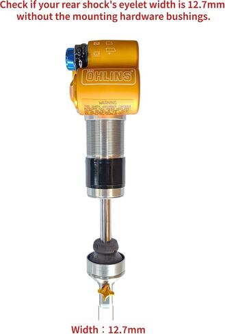 أجهزة تثبيت الصدمة الخلفية مع Igus du متوافق مع الثعلب ، Rockshox ، Ohlins ، Marzocchi ، DVO ، X-Fusion ، DNM ، DSM والمزيد ، M10 Edition in Kuwait
