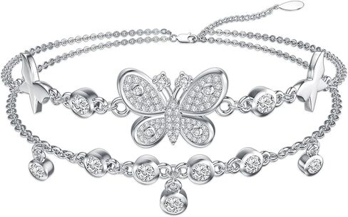 Claddagh Onkle 925 Sterling Silver Celtic Knot قابلة للتعديل طبقة قابلة للتعديل Link Beach Anklet Hift in Saudi Arabia