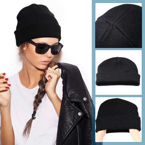 Yahenda 50 PCS Winter Beanies Bulk للرجال نساء ، قبعات قبعة قبعة متشابكة Capuled Skull Cap Usisex in Saudi Arabia
