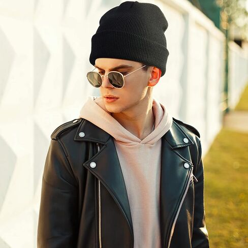 Yahenda 50 PCS Winter Beanies Bulk للرجال نساء ، قبعات قبعة قبعة متشابكة Capuled Skull Cap Usisex in Saudi Arabia