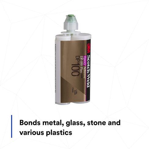 Scotch-Weld من جزأين لاصق Epoxy ، DP100 ، 1.7 أوقية ، Dou-Pak ، Clear ، 12pack in Kuwait