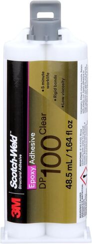 Scotch-Weld من جزأين لاصق Epoxy ، DP100 ، 1.7 أوقية ، Dou-Pak ، Clear ، 12pack in Kuwait