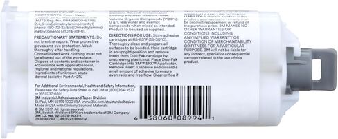 Scotch-Weld من جزأين لاصق Epoxy ، DP100 ، 1.7 أوقية ، Dou-Pak ، Clear ، 12pack in Kuwait