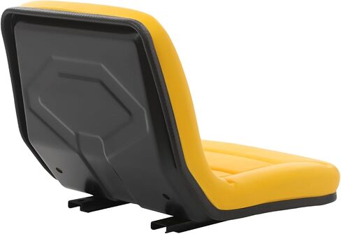 Universal Tractor Seat Black, Heavy Duty 220lb Capacity w/Drainage Hole & Slide Rails for Forklifts Tractors Mowers in Saudi Arabia