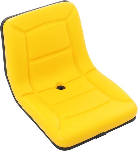 Universal Tractor Seat Black, Heavy Duty 220lb Capacity w/Drainage Hole & Slide Rails for Forklifts Tractors Mowers in Saudi Arabia