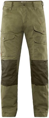fjällräven vidda pro بنطلون تهوية للرجال - جيوب الشحن - حزام مع الحلقات - الأصفاد السفلية الأسود 54 (الولايات المتحدة 37) ل in Saudi Arabia