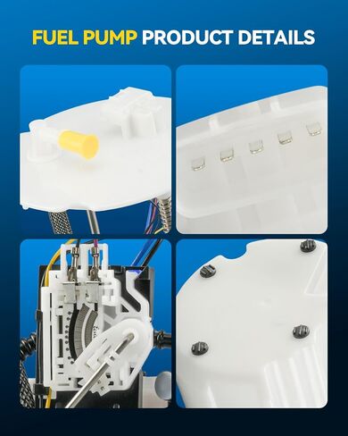 مجموعة مضخة الوقود الكهربائية PHILTOP FG1354 لـ R-a-m 1500 2009-2010 4.7L, 1500 2011-2012 3.7L 4.7L 5.7L, 1500 2014-2014 3.6L 5.7L in Kuwait