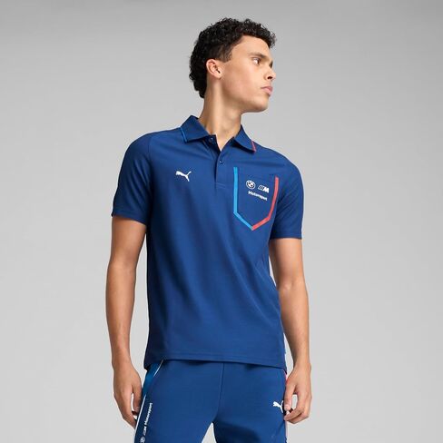 PUMA MENS MENST BMW M Motorsport Polo ، Black SS25 ، كبير in Saudi Arabia