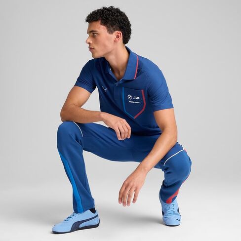 PUMA MENS MENST BMW M Motorsport Polo ، Black SS25 ، كبير in Saudi Arabia