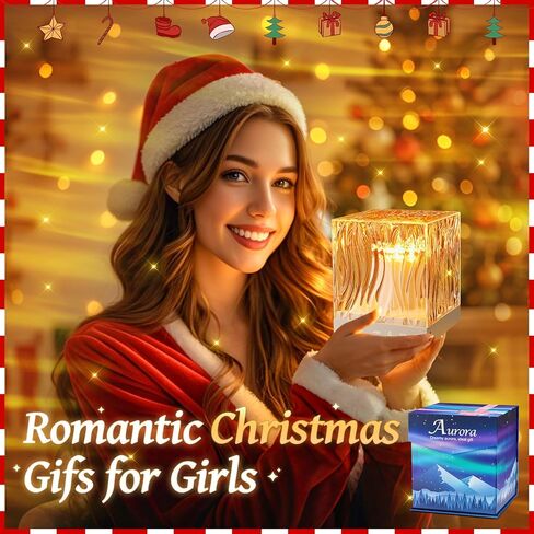 Mubarek Crystal Light Projector, 216 Modes Mood Lighting for Bedroom, Remote & USB Control Room Lights for Bedroom, Ambient Lighting Aesthetic Room Decor for Teen Girls Gifts, Christmas Gifts for Kids in Kuwait