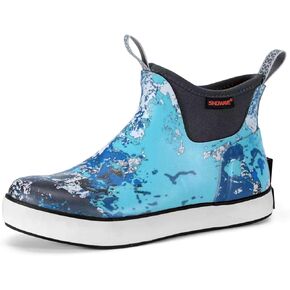 Showave's Rain's Rain Boots Girl's Deck Boots Boy's Boy's Rain Boot Nonoprene Neopren in Kuwait