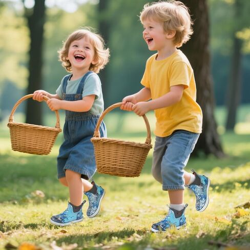 Showave's Rain's Rain Boots Girl's Deck Boots Boy's Boy's Rain Boot Nonoprene Neopren in Kuwait