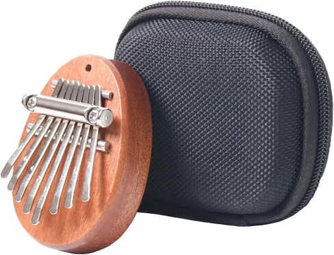 Kalimba Thumb Piano 8 Keys with Hard Protective Travel Case (Bear shaped） in Saudi Arabia