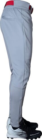 Rawlings Men's PRO 150 Series Baseball Pants | Tapered Jogger Fit | Adult Sizes | Piped | Multiple Colors in Saudi Arabia