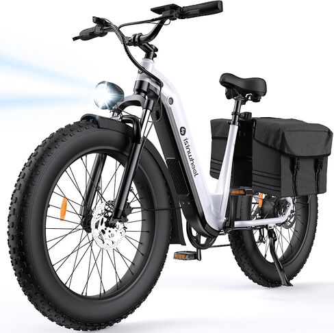 isinwheel U8 Plus Electric Bike للبالغين ، 1500 واط الذروة المحرك الهيدروليكي الفرامل Ebike ، أقصى 20/8 ميلاً في الساعة 75-105 ميلا in Kuwait