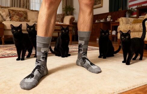 ANTI BASIC Novelty Socks Gift for Men Game Corgi World Cup Soccer Beer Fox Snake Break a Leg Socks … in Kuwait