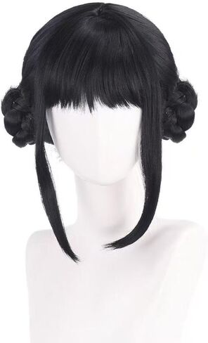 Topcosplay Green Devil Hunter Synthetic Fiber Wig Halloween Carnival Role Playing Party Wig in Saudi Arabia