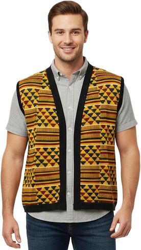 Karl Havoc Aztec Sweater Vest Costume Prank TV Show Sketch Old Man Meme Gift I Dont Even Want to Be Around Anymore Halloween in Saudi Arabia