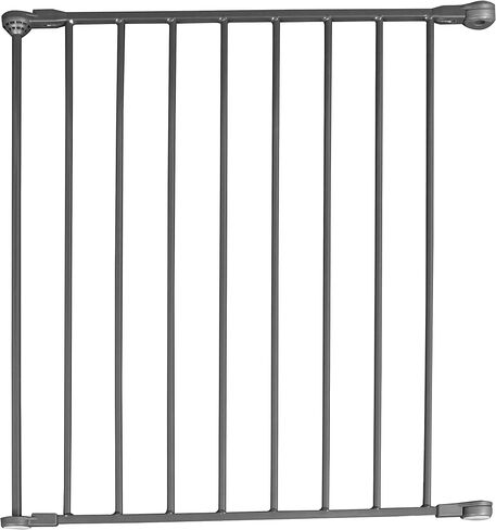 Qdos Safety Construct-A-SafeGate Wide Baby Gate - Meets Tougher European Standards - Create Customized Safe Spaces around Fireplaces, Large Openings, Stairways - Includes a door and 2 sections | Slate in Saudi Arabia