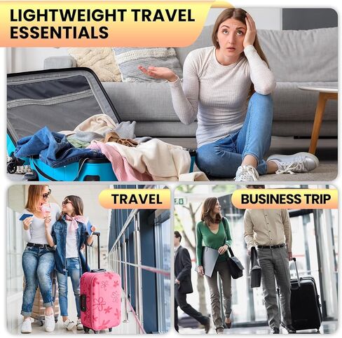 Carry On Compression Compling Cubes Travel for Usabores ， مكعبات التعبئة القابلة للضغط للنساء منظمي تعبئة النساء 4 مجموعة Ultralight (الوردي) in Kuwait