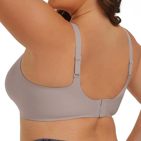 Kimmery Seamless Bras for Women No Underwire Wireless T Shirt Bra Comfortable Buttery Soft Push Up Bralette Daily Wear in Kuwait