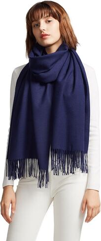 Pashmina Shawl Wrap Soft Cashmere Feel Blanket Scarf for Women, Wedding & Evening Wrap, Winter Warm Fashion Scarves in Kuwait