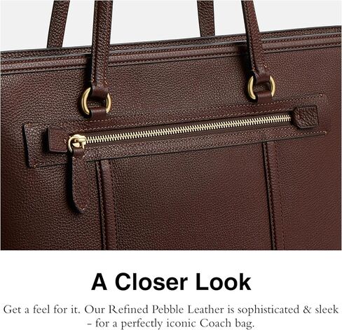 Coach Legacy Zip Tote, B4/Black in Saudi Arabia