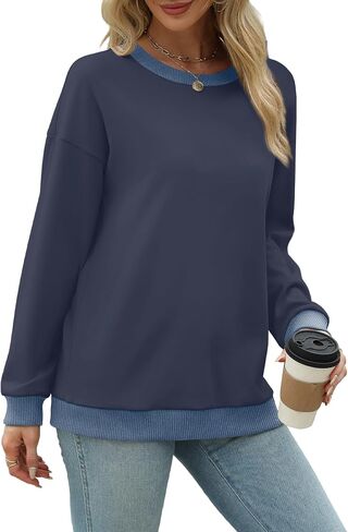 Womens Sweaters Fall Fashion Outfits 2025 Business Casual Tops for Ladies Tunics Shirts Womens Clothing Animal Printed XL in Saudi Arabia