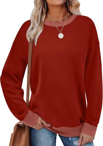 Womens Sweaters Fall Fashion Outfits 2025 Business Casual Tops for Ladies Tunics Shirts Womens Clothing Animal Printed XL in Saudi Arabia