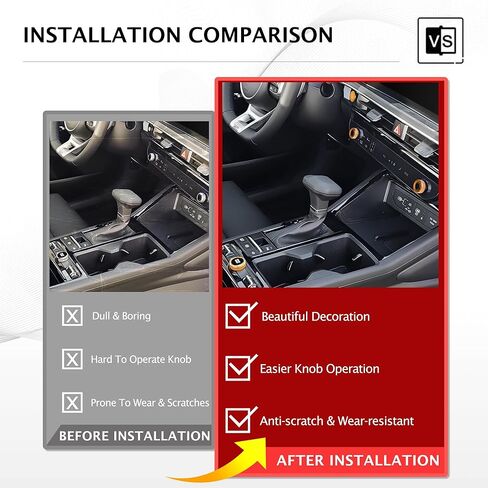 for Kia K5 2025 2026 Accessories EX/LXS/GT/GT-Line, 4pcs Aluminum Alloy Knob Cover Trim Kit (Red) - Push Start, Air Conditioning & Drive Mode - DvlynAuroa in Kuwait