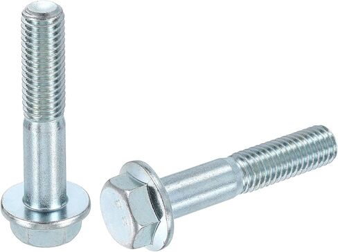 uxcell 5pcs m8-1.25 × 110 مم متري شفة سداسي سداسي الترباس الجزئي thread din 6921 مسامير مسدس مسدس الكربون مصنوع من الزنك ملون ملون in Saudi Arabia