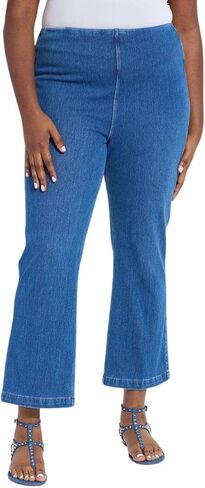 Lysse Ankle Denim Baby Bootcut Mid Wash XL 27 in Kuwait