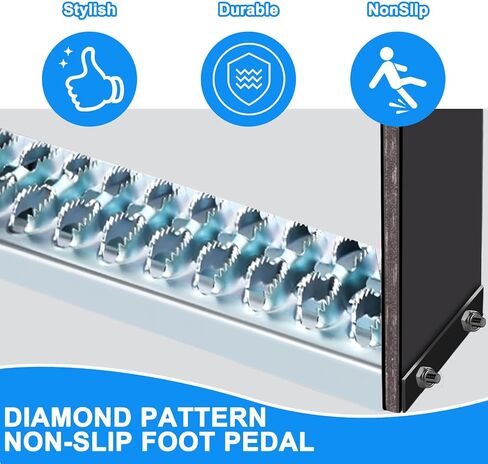 Universal Flexible Rubber Truck Step, Rubber Steps for Trucks to Mitigate Off-Road Impact, Hot Dipped Galvanized Steel Semi Trailer Cable Step, Commercial Truck Accessories with 14" Wide x 10" Tall in Kuwait